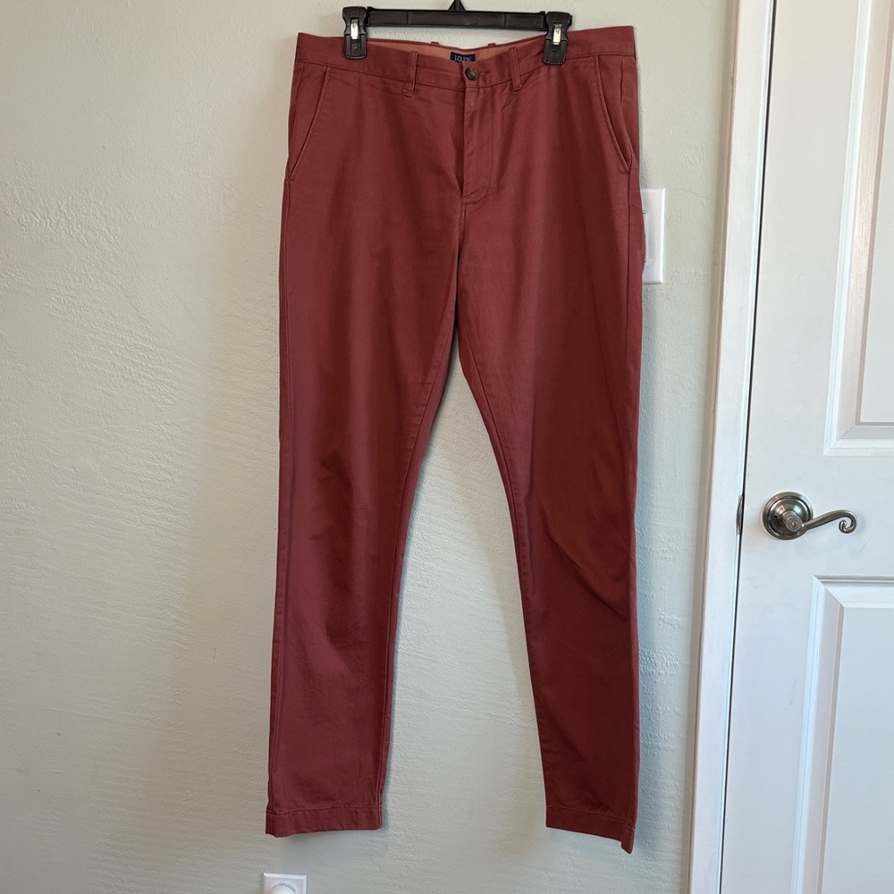 Bundle 2 for $30! J. Crew Men's Sutton Rust Chinos 34 x 34